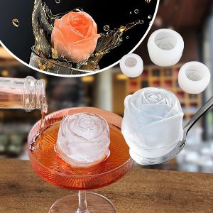 Svestrani silikonski kalupi u obliku ruže (3 komada) | ICEROSE