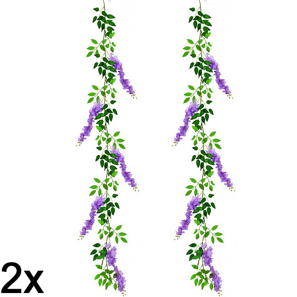 2x Simulacija cvijeta glicinije | WISBLOOM