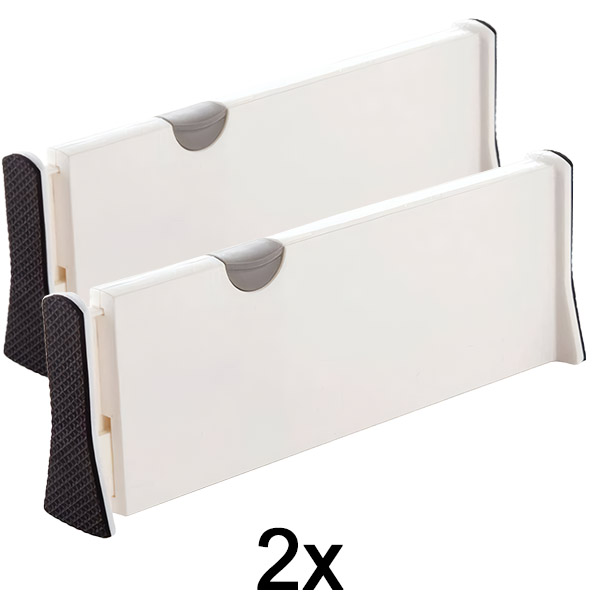2x Podesivi razdjelnici za ladice ili police | DIVISERINO